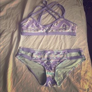 Aerie two piece swim suit